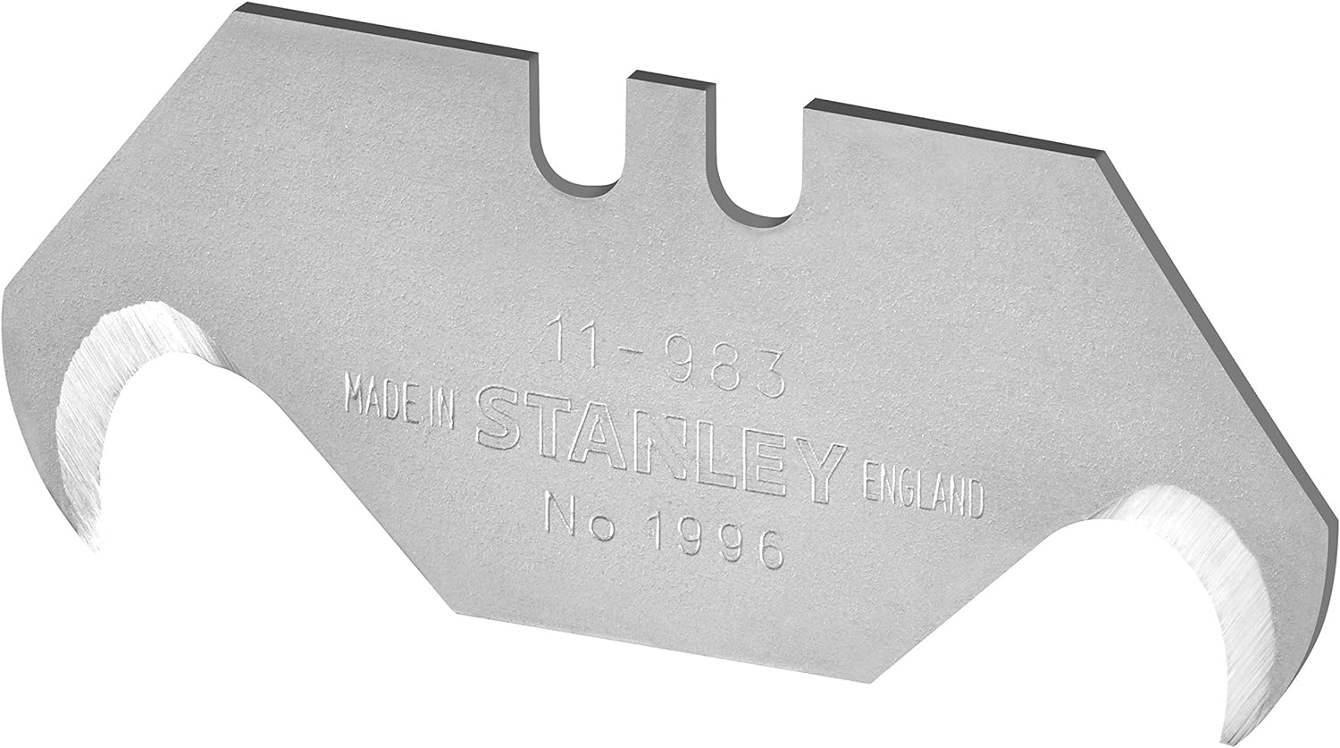 Stanley Hook Blades "1996" 2-11-983 (Without Punching, Especially Suitable for Cutting Packaging, Flooring and Plastic Casing, Pack of 10 in Dispenser) image number 6