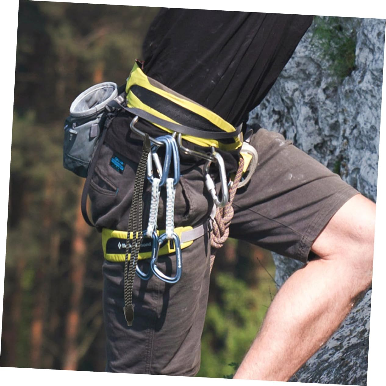 OSOLADY Utility Luggage Strap 2Pcs Wear-Resistant Packing Straps Adjustable Travel Bind Belt for Outdoor Gear and Bicycles