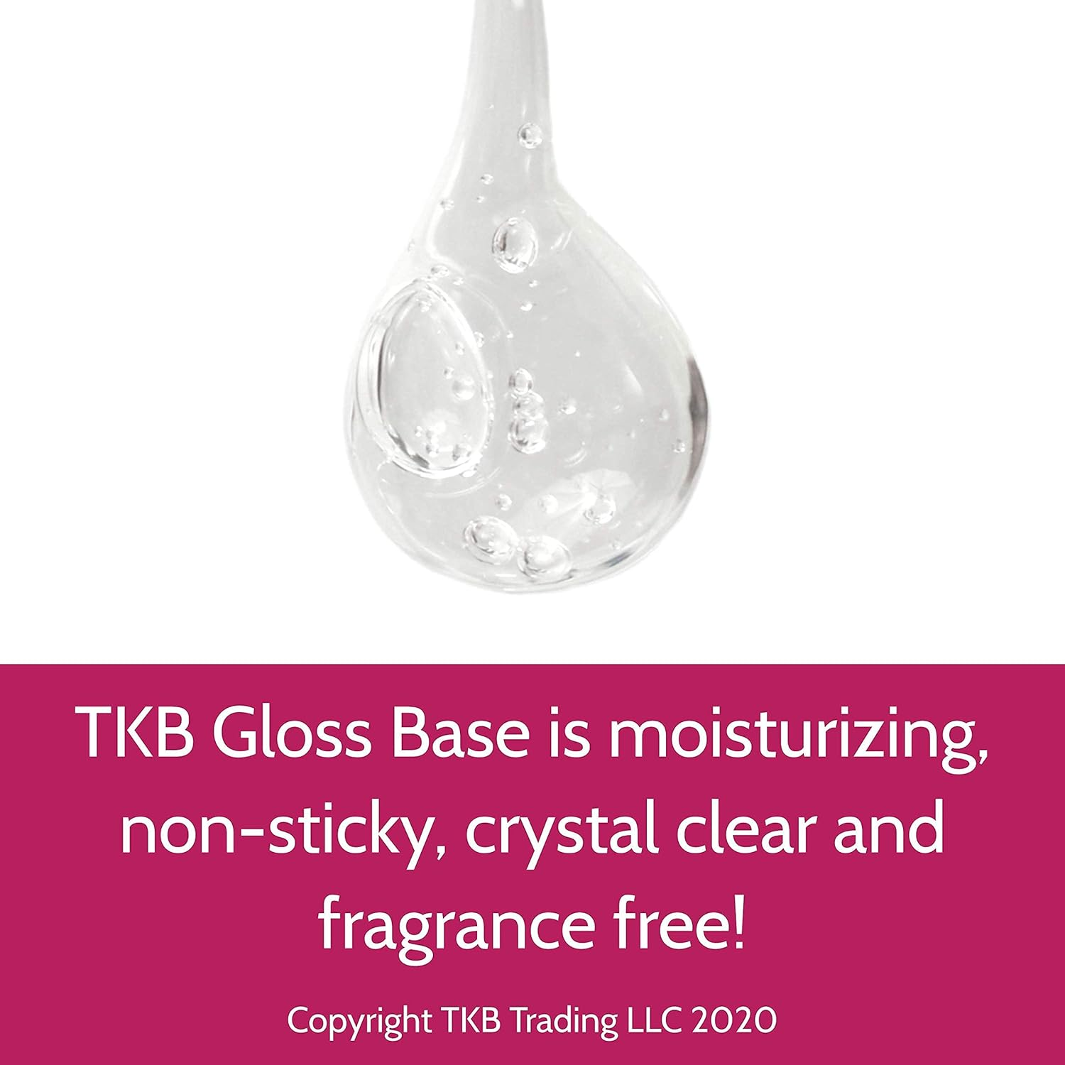 TKB Lip Gloss Base | Clear Versagel Base for DIY Lip Gloss, Mineral-Oil-Free| Made in USA (3.5 Pound (Pack of 1))