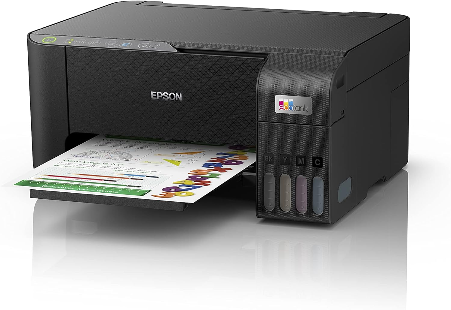 Epson Ecotank ET-2810 A4 Multi-Function Wi-Fi Ink Tank Printer with an Included Stock of Inks up to 3 Years