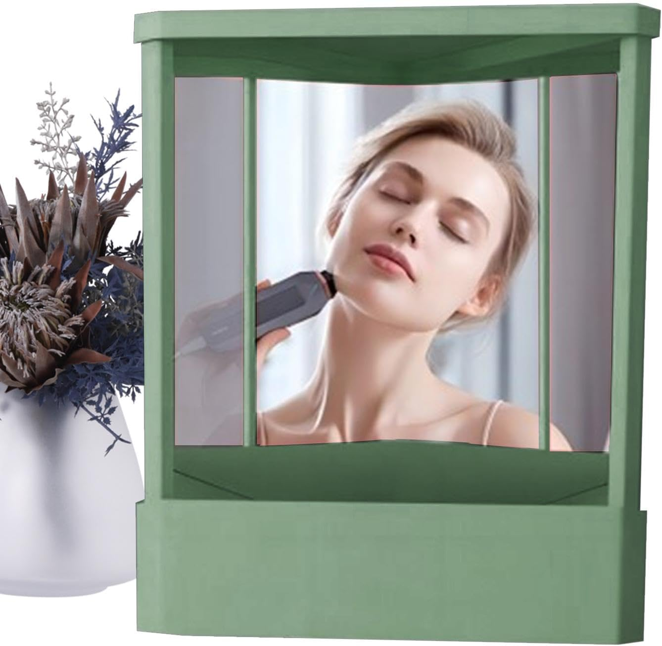 Maciun Non-Reversing Makeup Vanity Mirror - True Mirror Non Reverse,Non Reverse Mirror, Non Reversing Mirror for Real Image