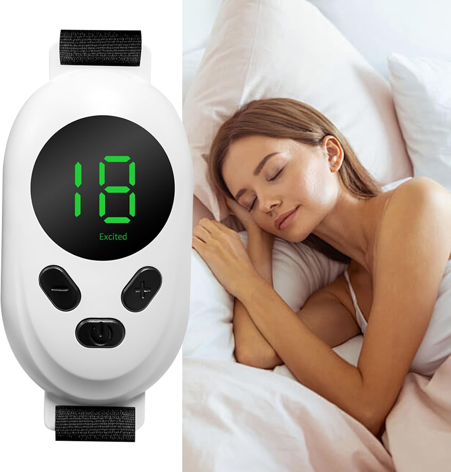 Sleep Aid Device Handheld | Low-Frequency Pulse Microcurrent Watch | Portable Smart Sleep Gadget, Compact Pulse Sleep Aid, Mode Insomnia Tool for Adults Supplies image number 6