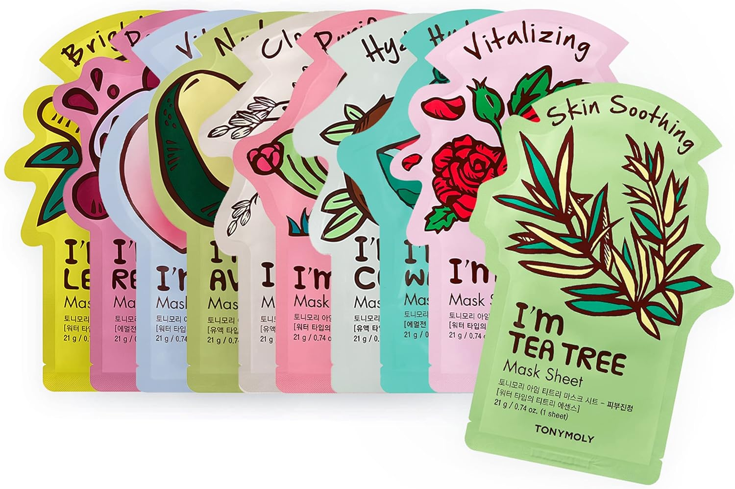 Tony Moly I'M Real Tea Tree Soothing Mask Sheet 21 G