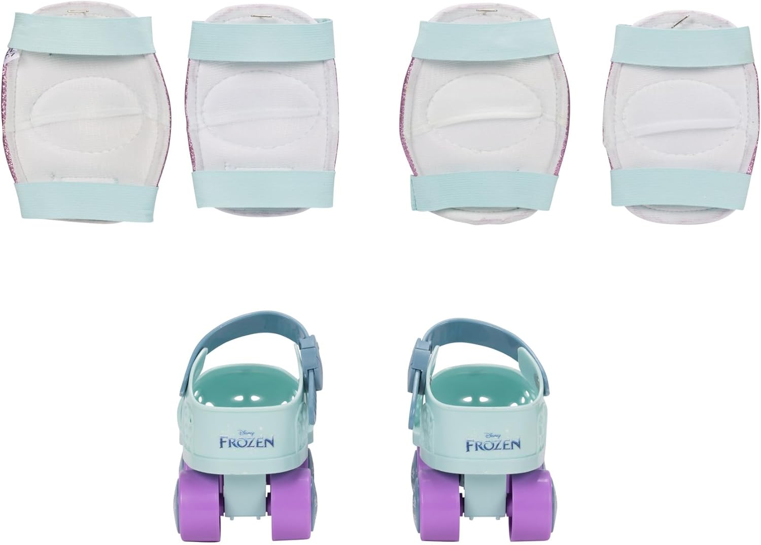 Disney Frozen Junior Skates Includes Knee and Elbow Pads, Size Adjustable Design for Growing Feet image number 6
