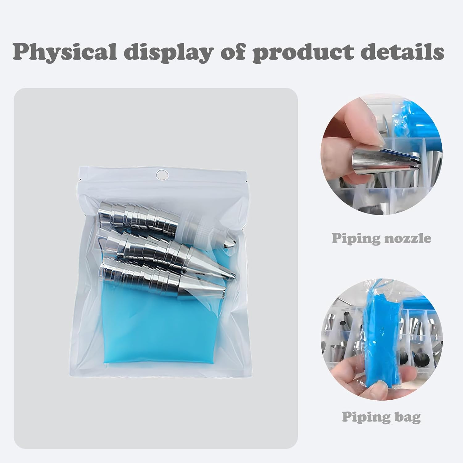 26Pcs of Piping Bags and Nozzles, Reusable Cake Decorating Kit,Piping Bag, for Baking Cookies, Paper Cups Cake Decorations, Piping Tips and DIY Cake Baking Tools image number 5
