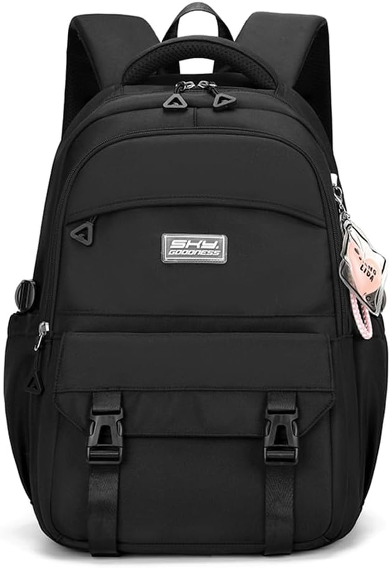 ETAISHOW Kids Backpack for Teen Girls Plain School Bag for Elementary Middle School Bookbag for Women