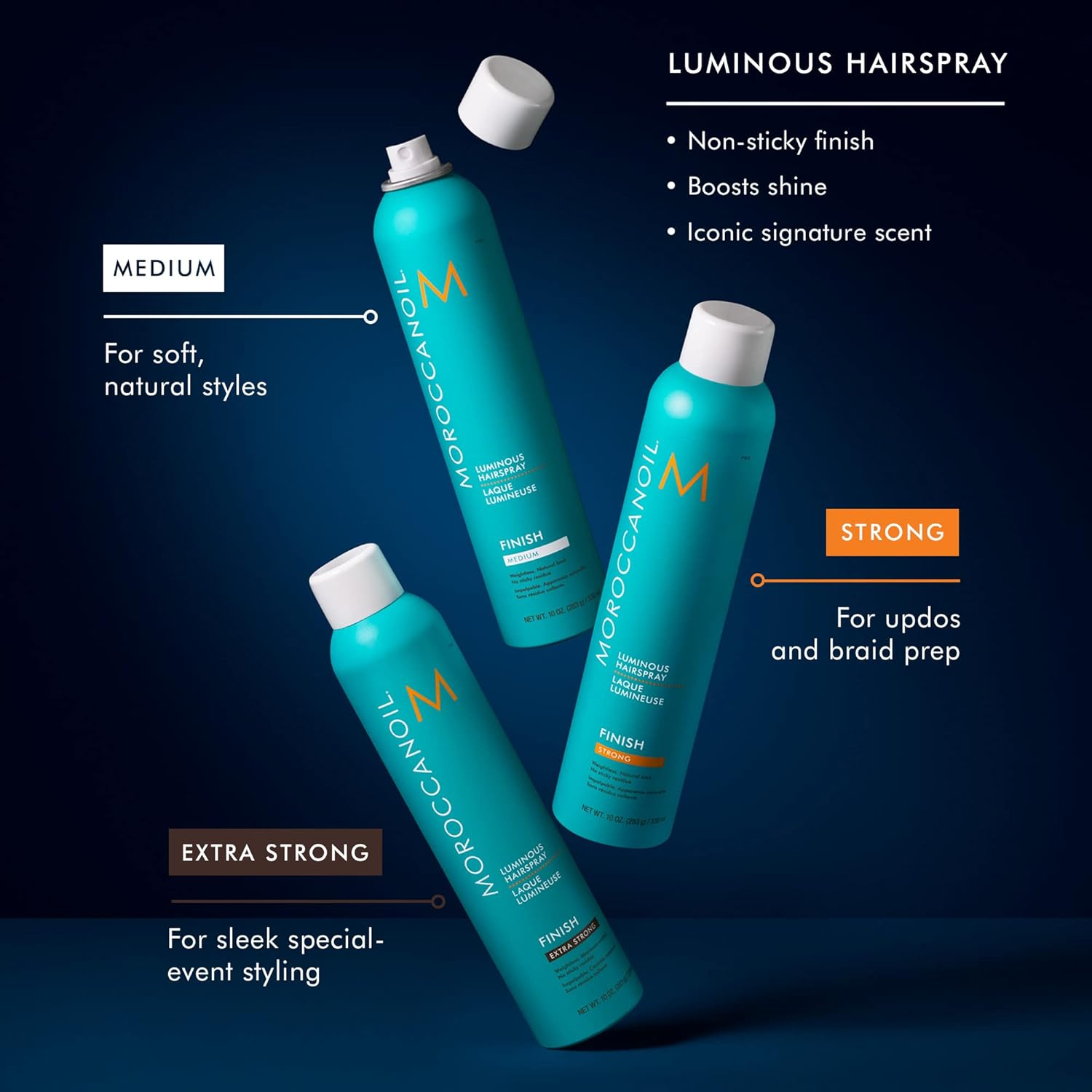 Moroccanoil Luminous Hair Spray STRONG 75Ml