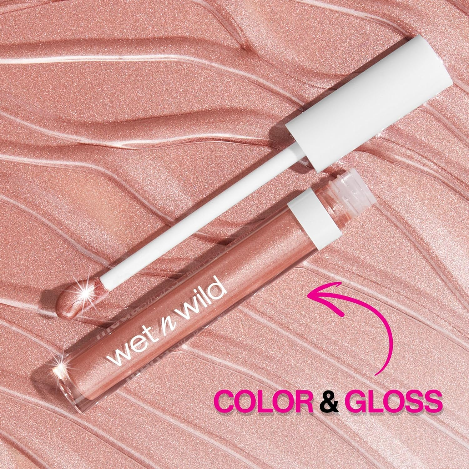 Wet N Wild Megaslicks Lipgloss, Sinless, 0.5 Ounce, 544 image number 2