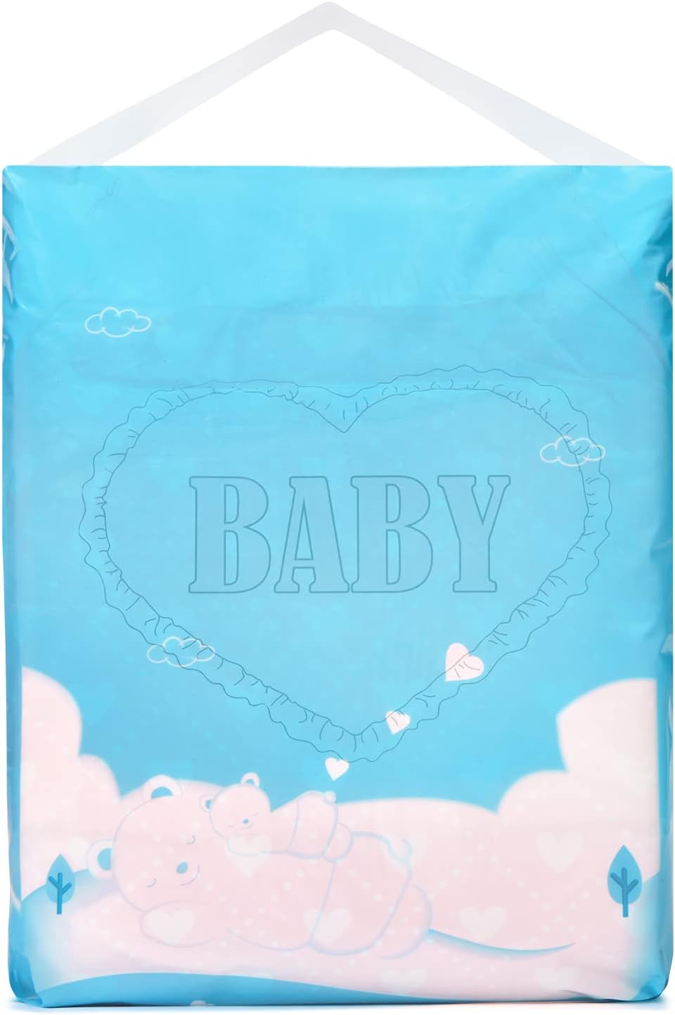 Littleforbig Adult Printed Diaper 2 Pieces - Blushing Baby(Xl) image number 1