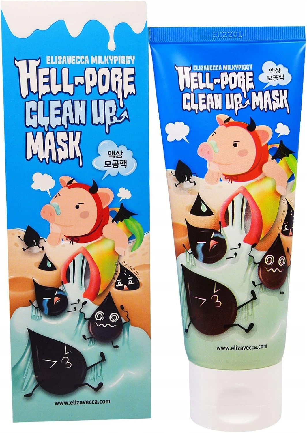 Elizavecca Hell Pore Clean up Nose Mask
