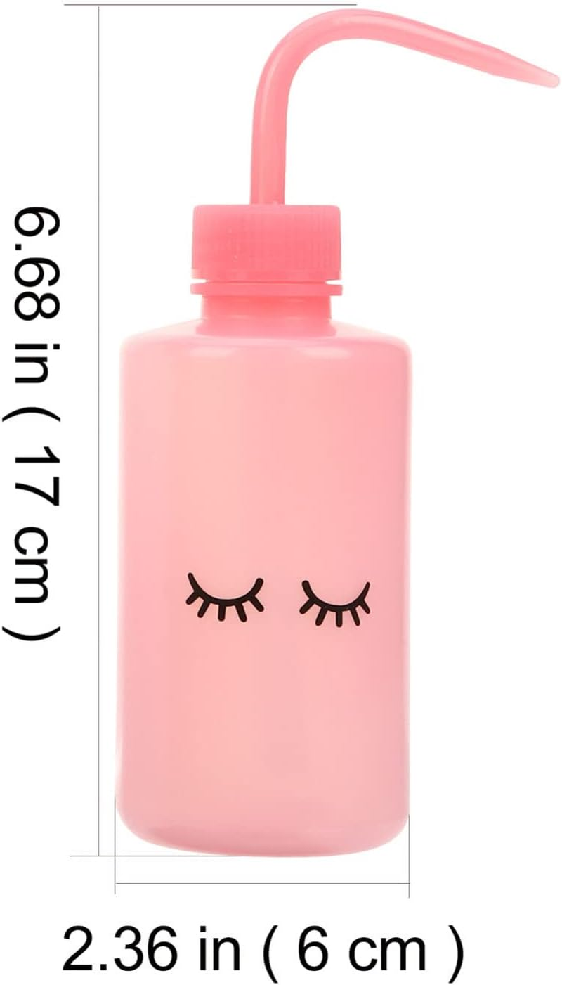 FRCOLOR 6Pcs Elbow Bottle Plastic Squeeze Bottle for Supplies and Small Indoor Gardening