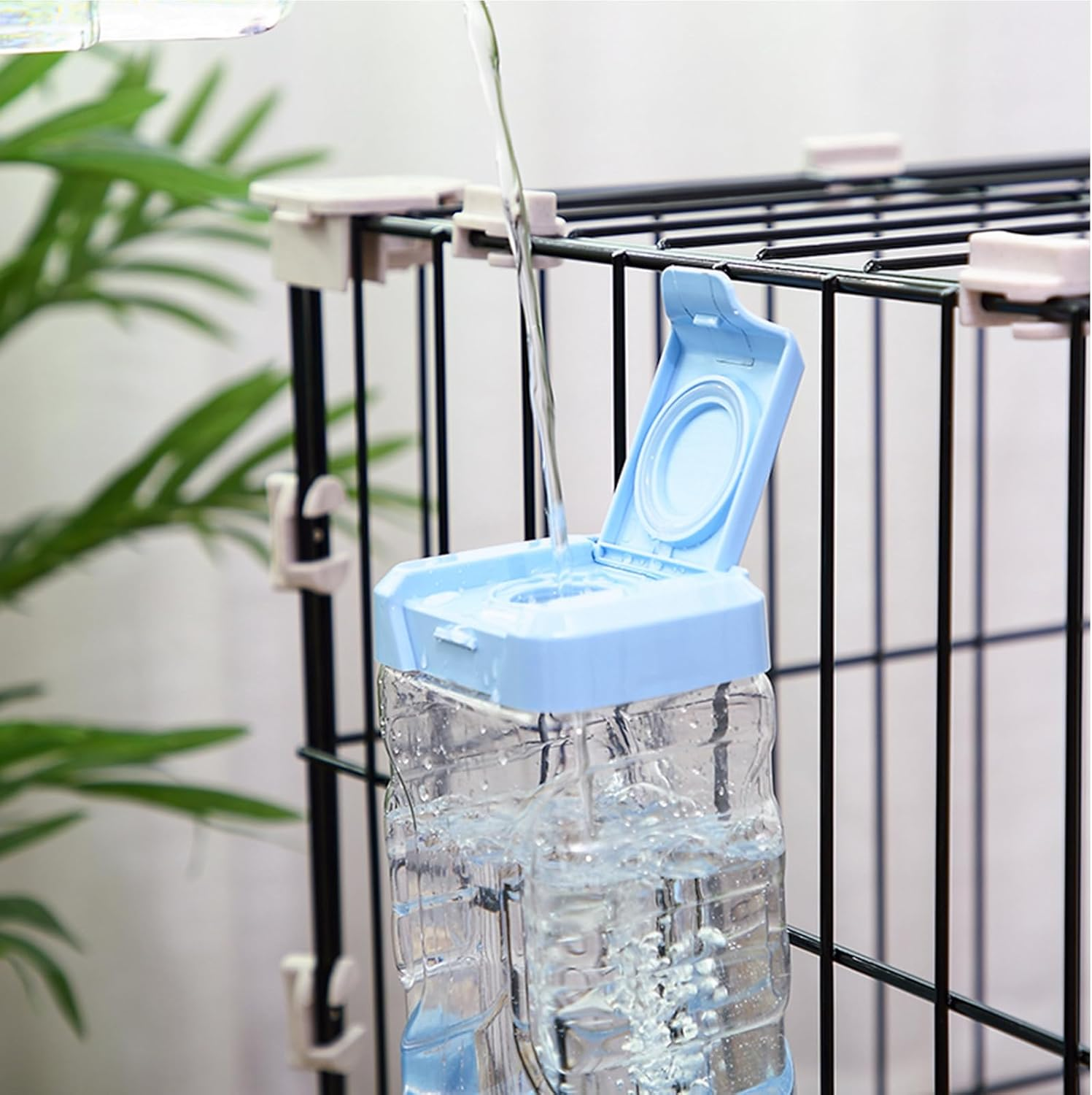 Small Animal Water Bottle [10Mm Spout, 900Ml] Hanging Water Dispenser Feeder Cage Crate Hutch Bunny Puppy Cat Rabbit Chinchilla Ferret Guinea Pigs Squirrel Hedgehog image number 3