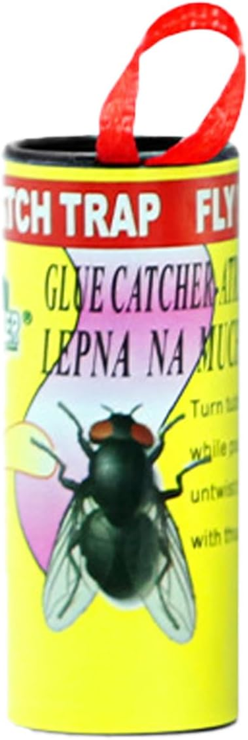 24-Pack Fruit Fly Trap,Reusable Fly Catcher Set,Super Sticky Fly Paper,Suitable for Indoor Trap Flies,Gnats,Non-Toxic & Effective image number 4