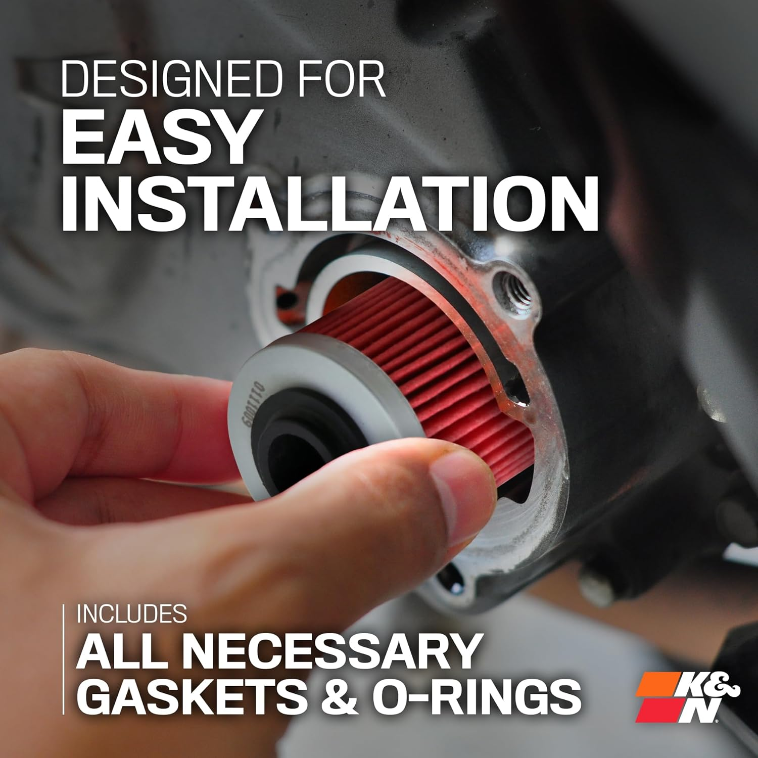 K&N Premium Oil Filter KN-117 - Motorcycle/Powersports image number 4