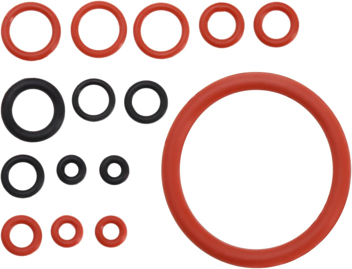 Emsea 15PCS Silicone O-Ring Seals Maintenance Set Compatible with Philips Compatible with Saeco Compatible with Odea Compatible with Talea Coffee Machines image number 4