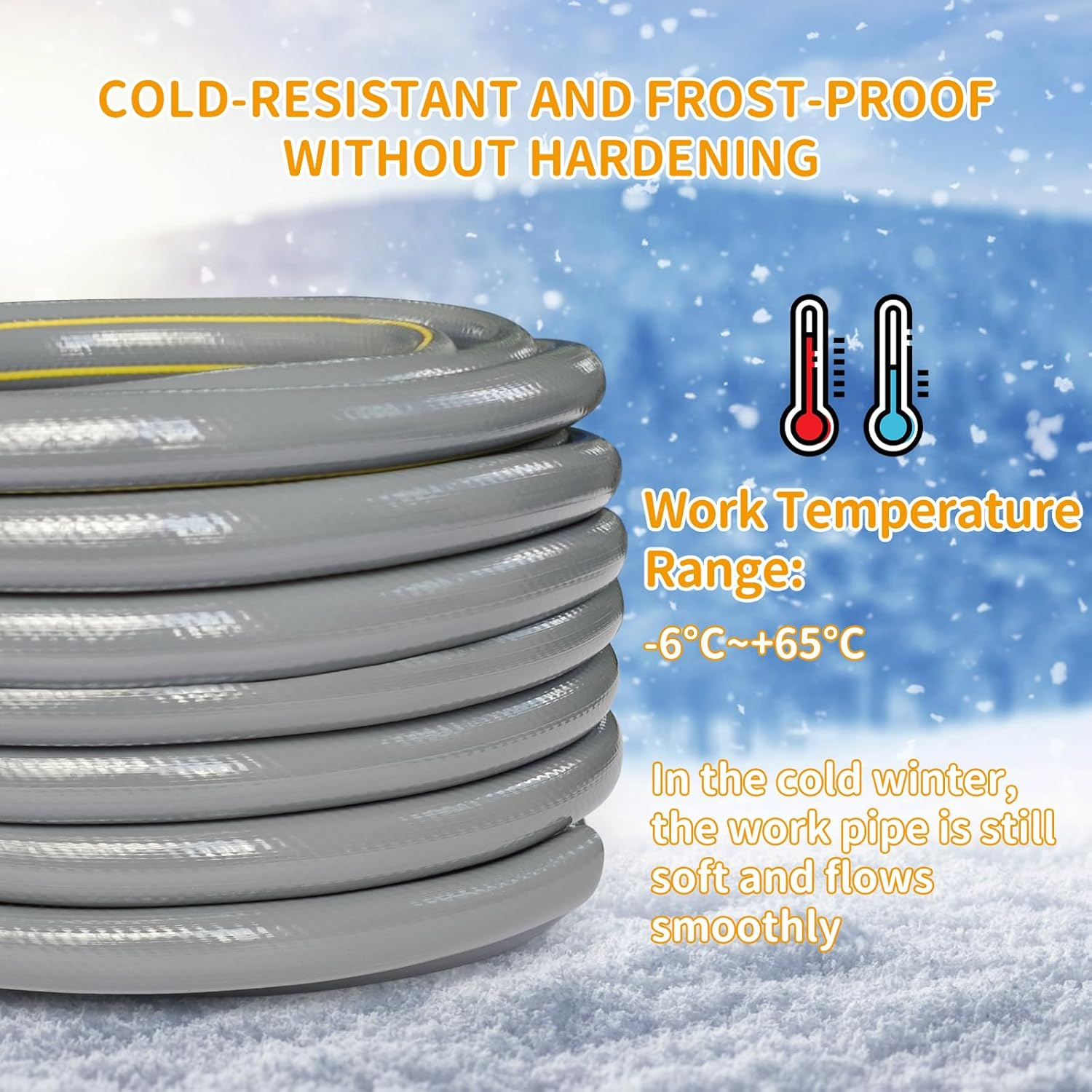 Garden Hose,Garden Water Hose 15M/50 FT Length image number 1