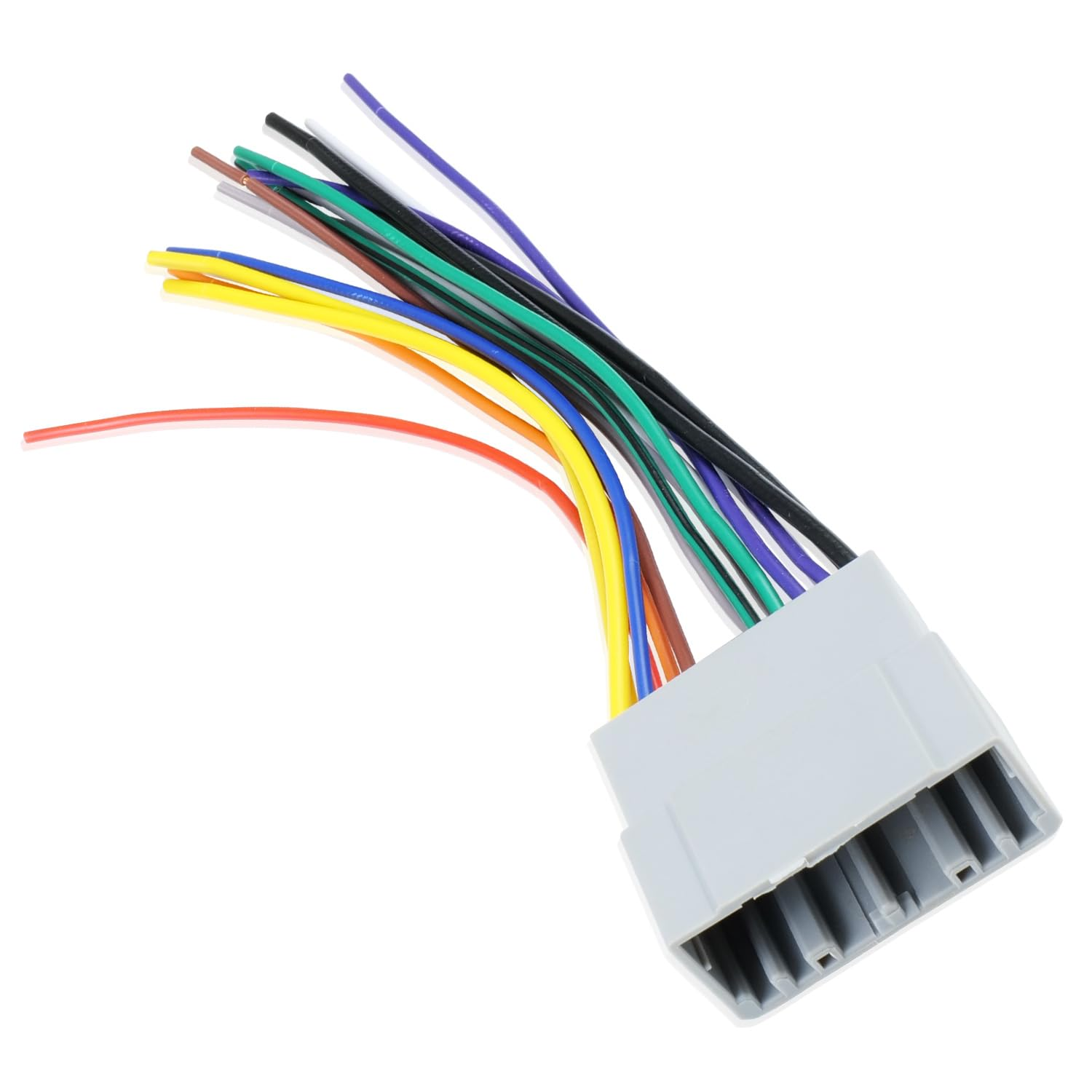 Car Radio Wiring Harness Adapter Connector Replacement for 2002-2007 Dodge Ram,2003-2007 Jeep,2000-2007 Chrysler Radio Stereo Audio Video Wire Cable image number 6