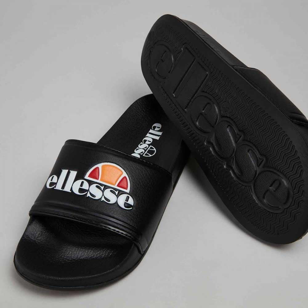 Ellesse Filippo Slide Unisex-Adult Slide Sandal, Black, 3EU image number 3