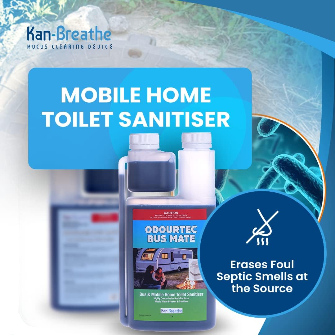 TOILET CHEMICAL CARAVAN SANITISER POWERFUL CAMPING MOBILE HOME1L anti Bacterial Made in Australia image number 4