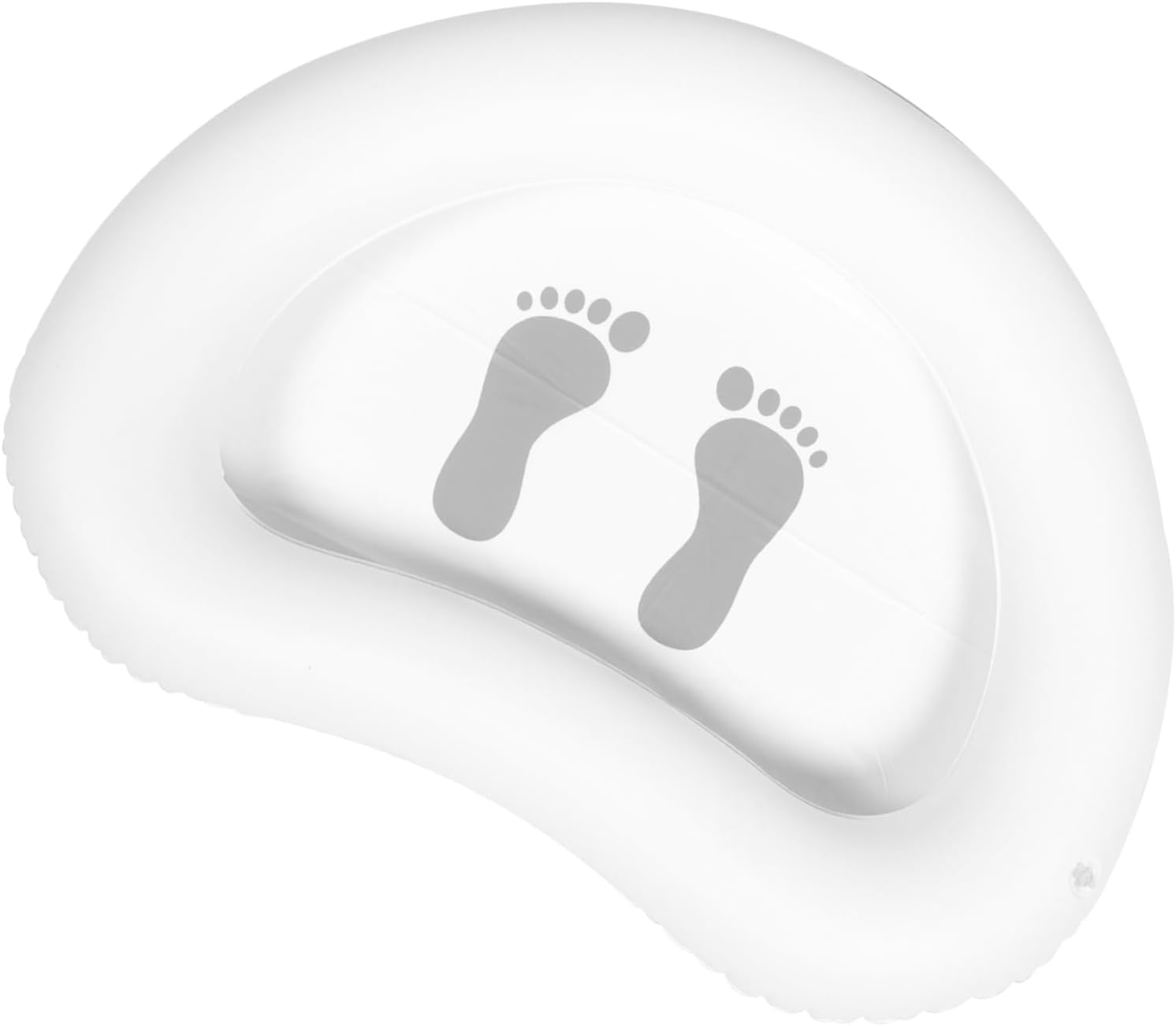 JECOMPRIS Inflatable Foot Bath Basin for Easy Cleaning for above Ground Pools and Camping Pvc Material for Quick Setup Portable Foot Soaker for Beach Trips and Outdoor Fun