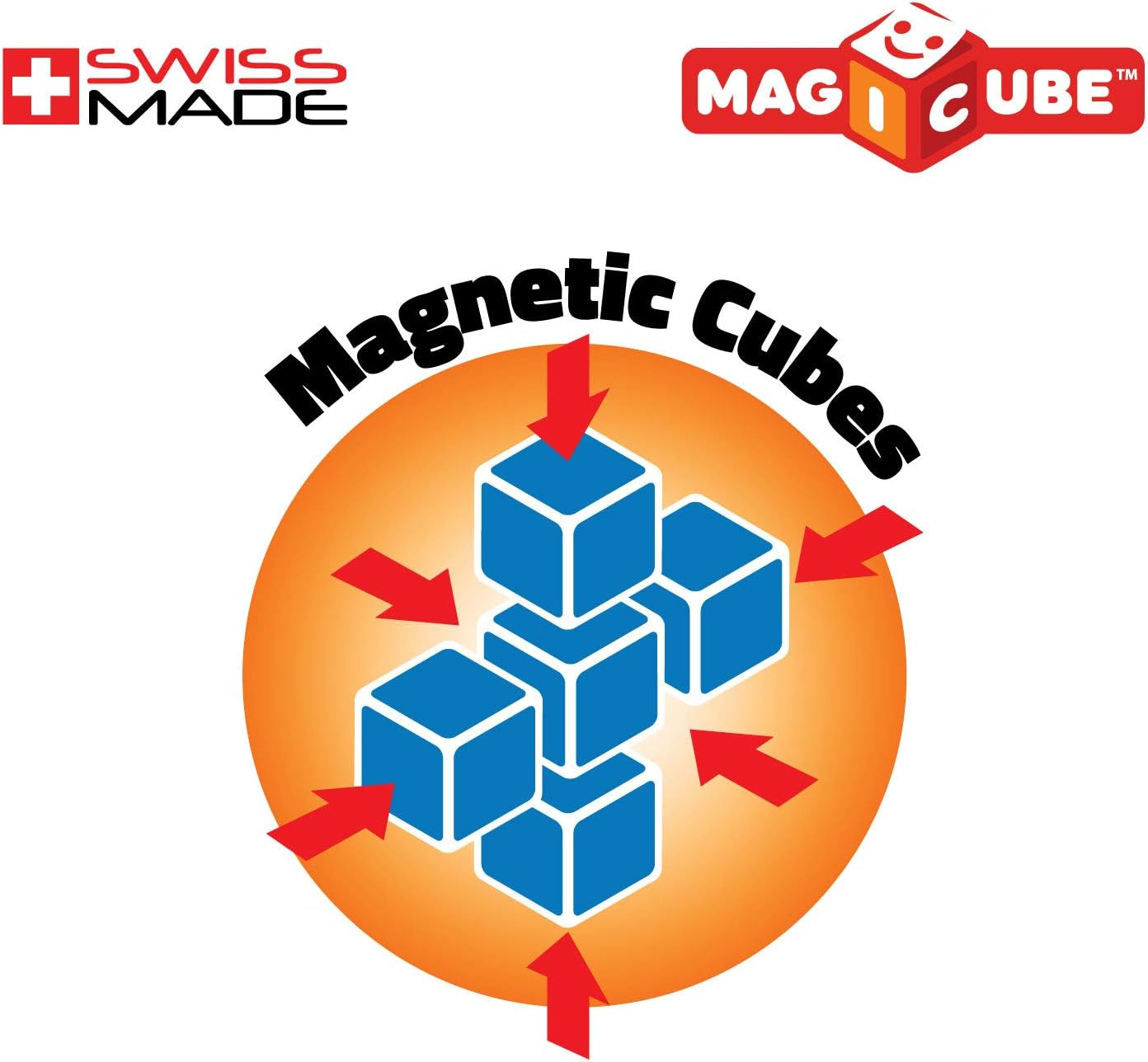 Geomag 131 Magicube Fruit - Magnetic Construction Cubes image number 6