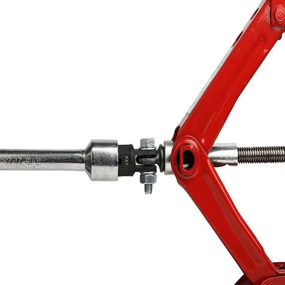 1/2'' Scissor Jack Adapter,Rv Trailer Socket for Drive Impact Wrench,Portable Scissor Jack Drill Adapter,Trailer Jack Drill Adapter,Drill Adaptor for Car,Trailer,Rv Accessory