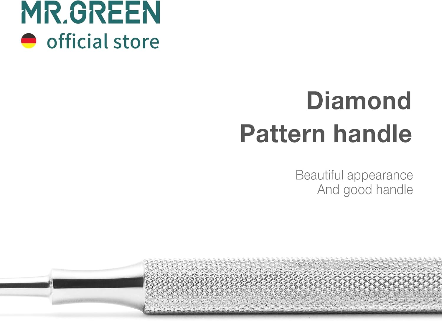 MR.GREEN Multi-Function Nail Care Tools Cuticle Pusher Nail Dirt Cleaner Double Headed Design Pry up Nails Cuticle Trimmer (Mr-2158) image number 4