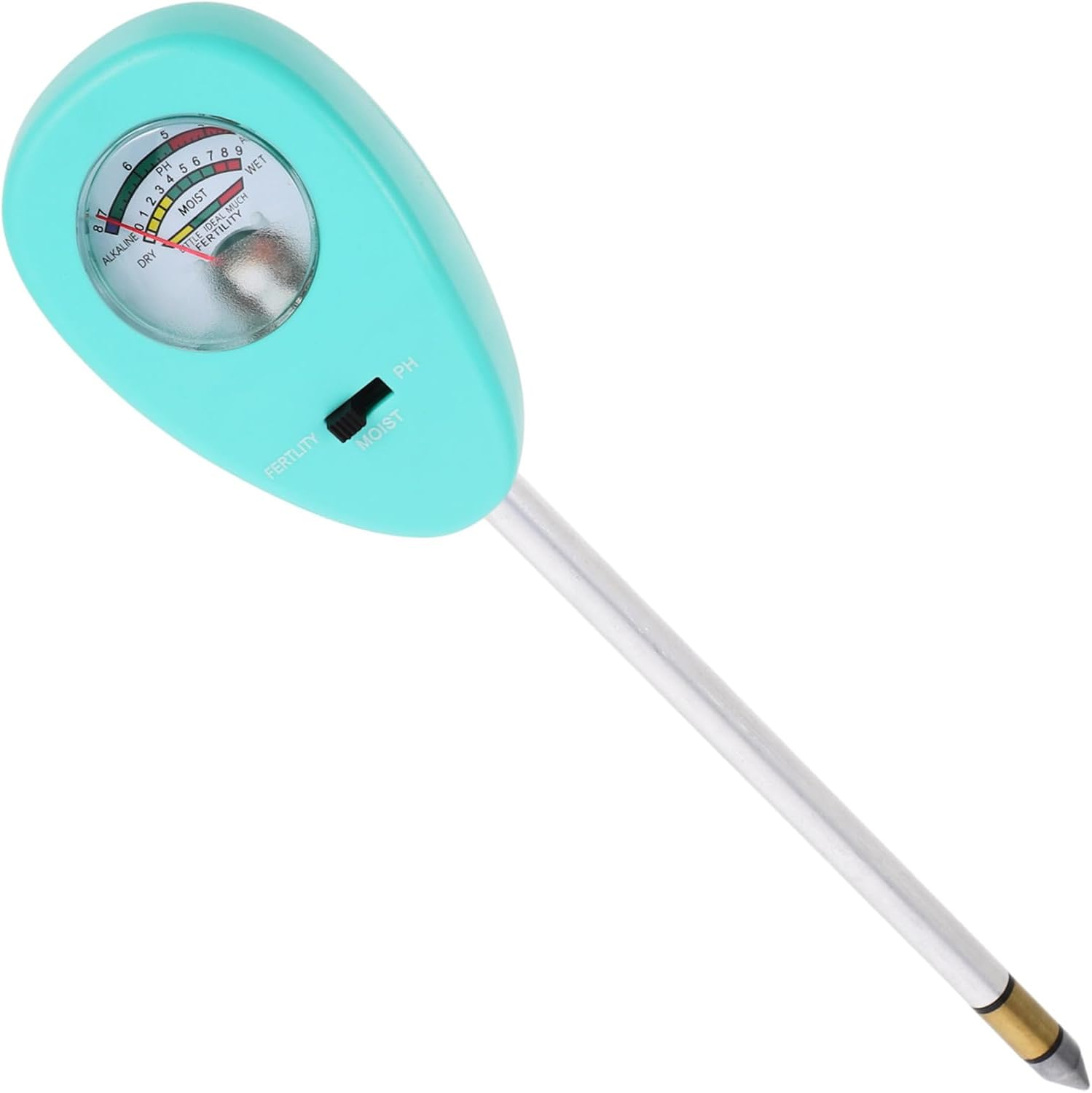 MERRYHAPY Garden Soil Tester Multi-Functional Plant Soil Ph Moisture Moist and Ph Easy to Use for Gardening image number 1