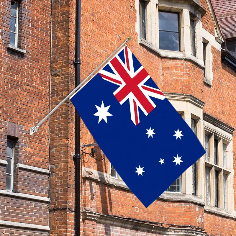 AUPOINT Australian Flag Aussie Flag Large 90X150Cm Australia Day OZ Heavy Duty Outdoor 3X5 Ft Australian National Flags Garden Flags image number 4