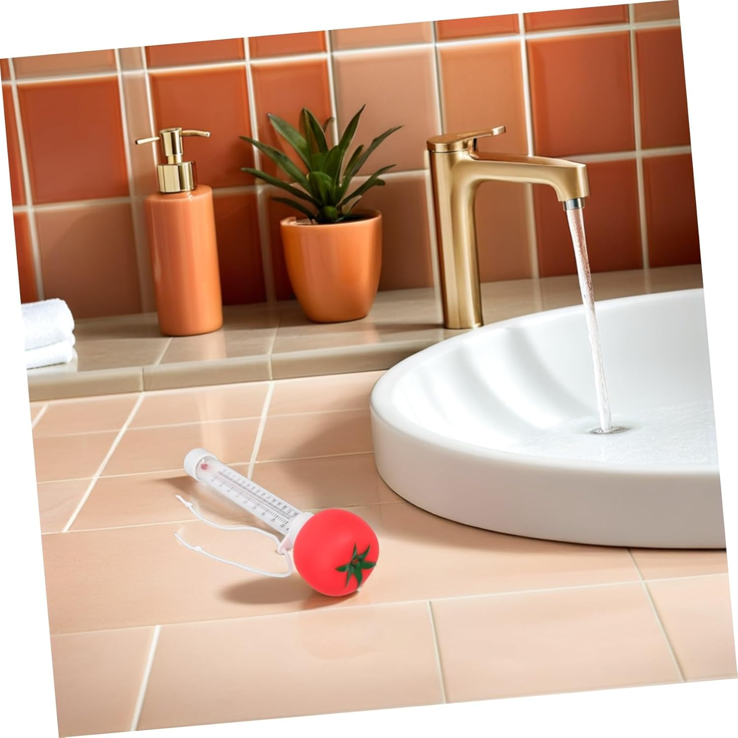 Thermometer for Pools Easy Read Thermometer Bath Temperature image number 5