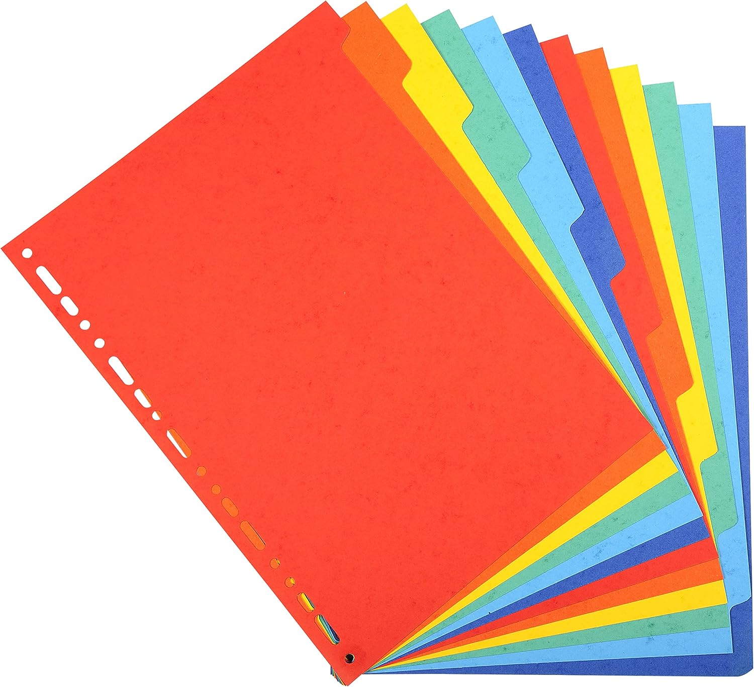 Exacompta - Ref 2012E - Forever Collection - 100% Recycled Dividers - Suitable for A4 Documents, 220Gsm 100% Recycled Card, 12 Position - Multicoloured image number 4