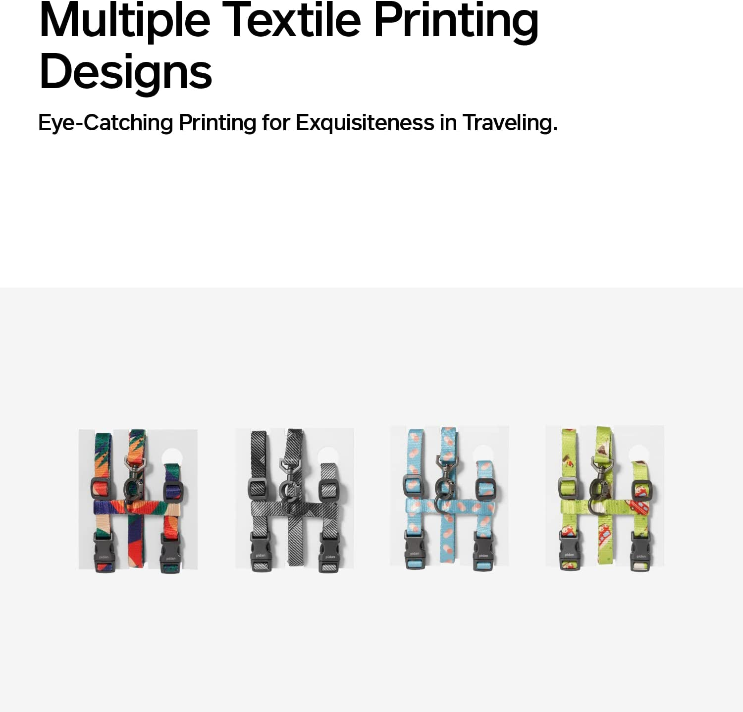 Pidan Cat Harness and Leash, Escape Proof Adjustable Cat Harness for Large and Small Cats, Lightweight Soft for Travel, Pet Safe, Grey - Gray image number 3