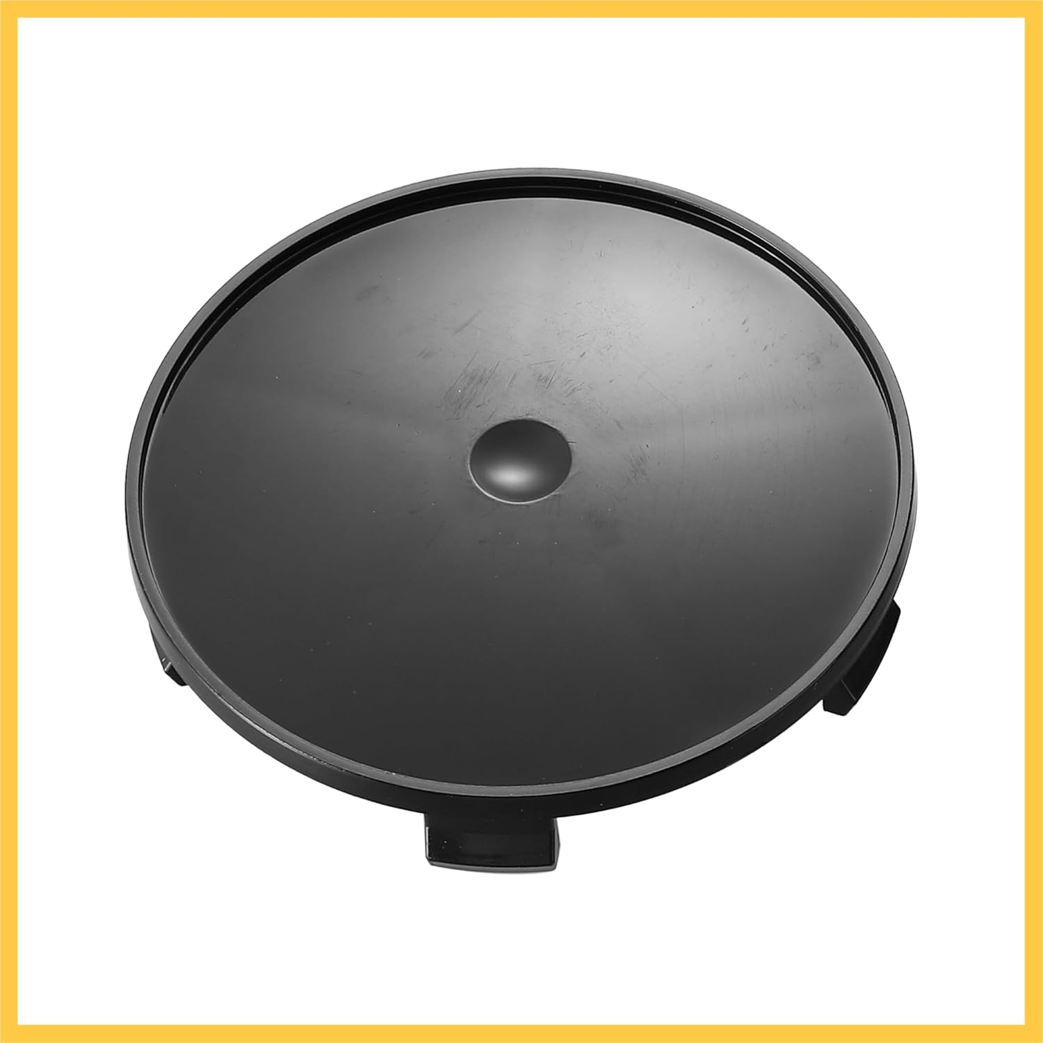 REPAIROCK 4 Pcs 68Mm Dia Black 5 Clips Automotive Wheel Center Tyre Hub Caps Cover for Car Auto Replacement Parts image number 1