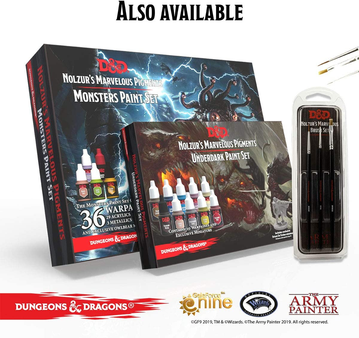 Dungeons and Dragons Nolzurs Marvelous Pigments Adventurers Paint Set image number 6