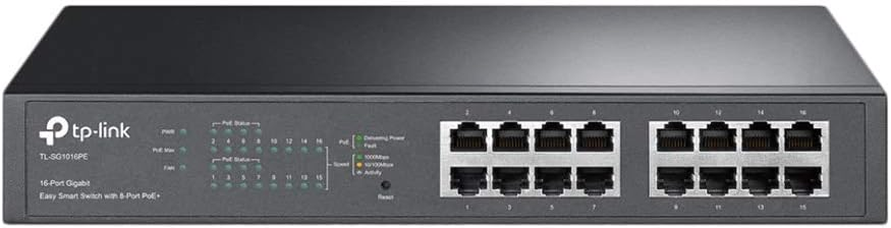 Tp-Link TL-SG1016PE 16-Port Gigabit Easy Smart Poe Switch