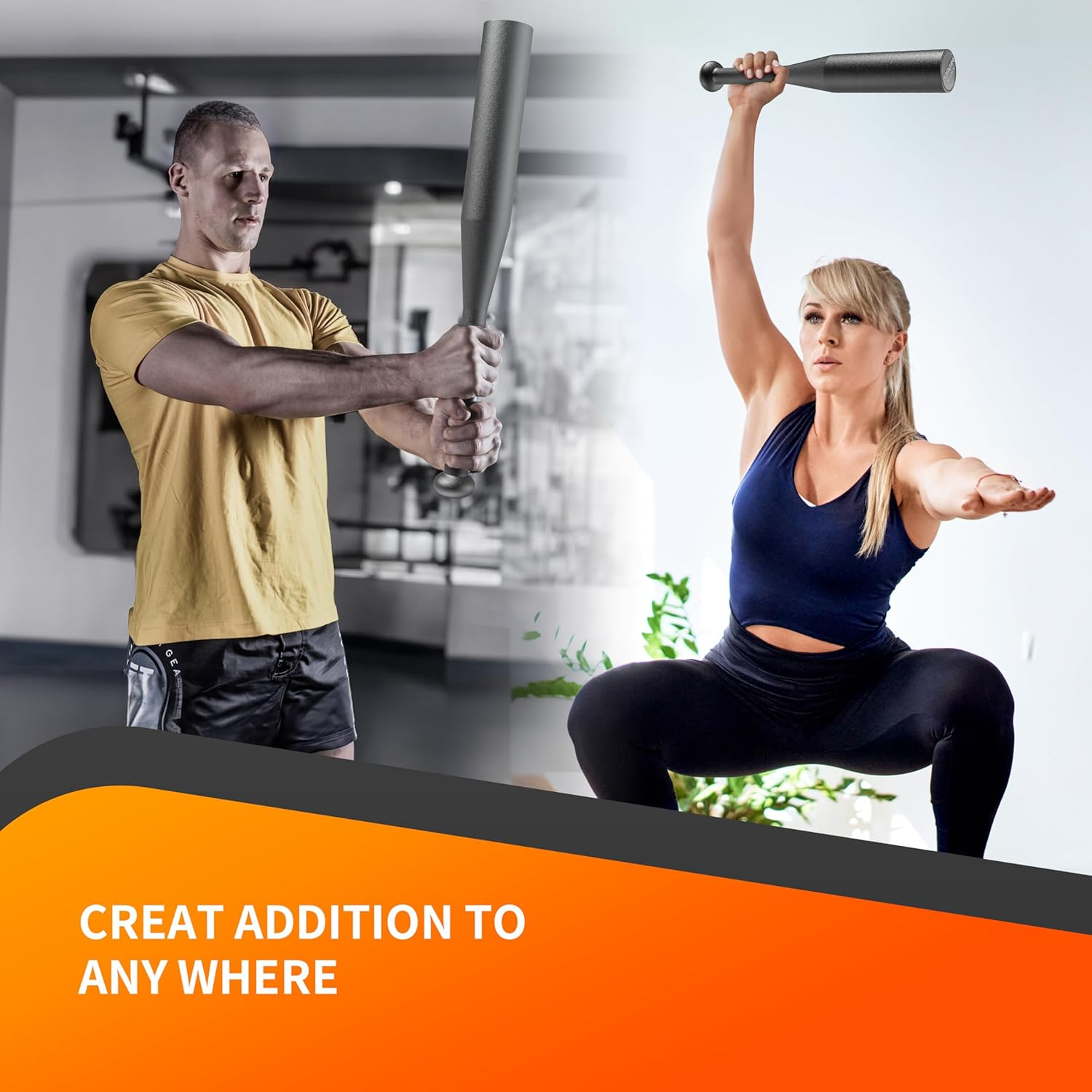 PROIRON Indian Clubs Steel Mace Bell - Weight Club Bells for Strength Training, Rehabilitation, Conditioning and Rotational Training - 5, 10, 15, 20, 25Lb Options for Women & Men image number 1