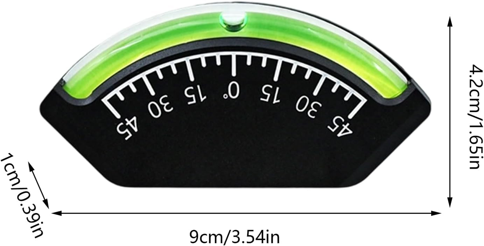 Trailer Leveling Bubble | Car Inclinometer Gauge Leveler for RV - Inclinometer Leveling Tool Precise Leveler for Vehicles Boats Trucks Travel Sailing Road Trip Outdoor Campground image number 5