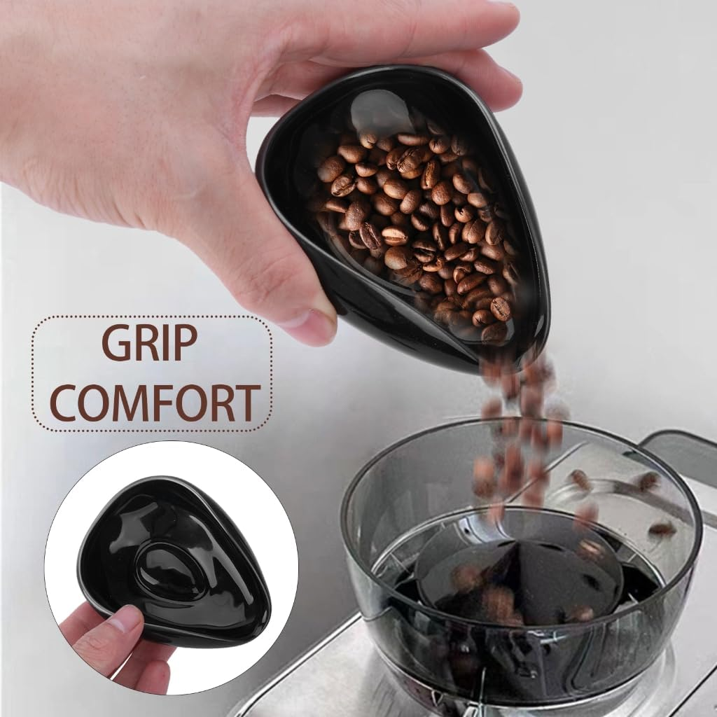 Zeizafa Professional Coffee Bean Dosing Cup Coffee Accessories Ceramic Dosing Tray Spray Bottle Suitable for Consistent Brewing Spray Bottle Black image number 1