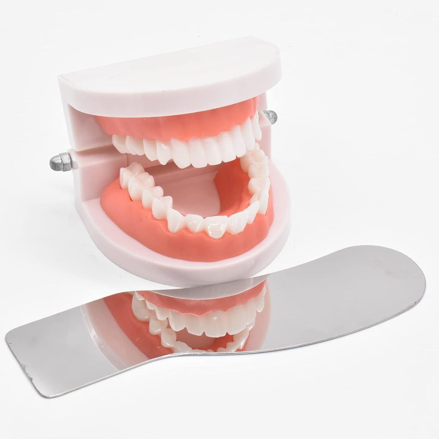 Fog-Free Dental Occlusal Photographic Mirror with Anti-Fog Fan and LED Lighting Handle 4 Reflective Mirrors for Dentistry,Oral Inspection Kit image number 6