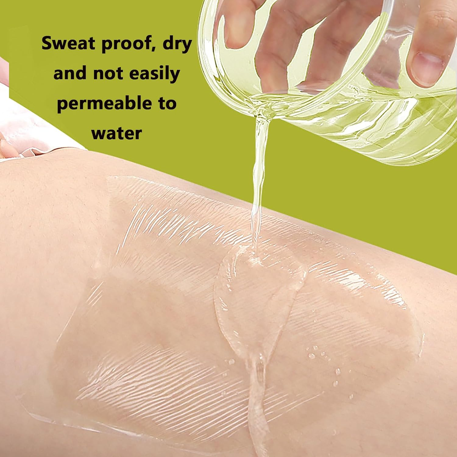 20 PCS Thigh Inner anti Chafing Sticker -Transparent Protection Skin Patches, Waterproof Sweatproof for Women/Men (Transparent, Ultra-Thin) image number 4