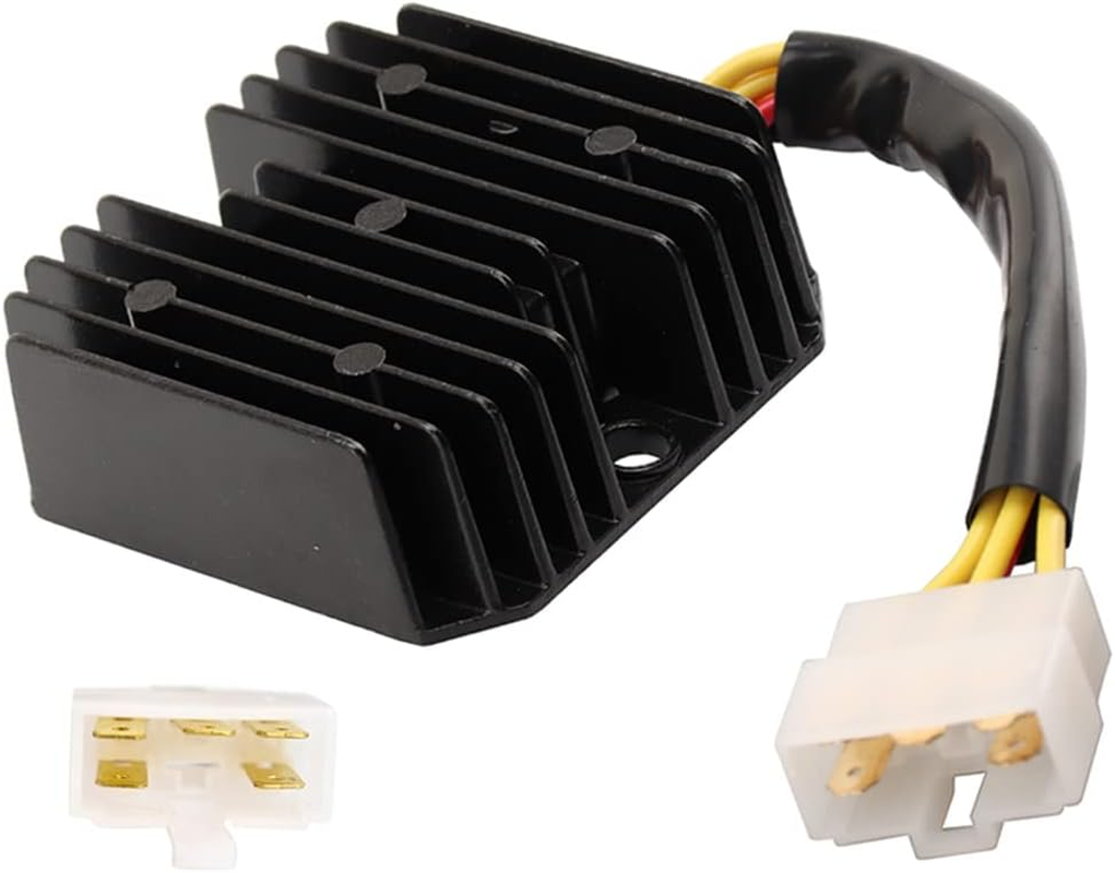 Voltage Regulator Rectifier Fits for Yamaha YZF R6 06-12 XVS 125 200 650 1100 RHINO 450 660 KODIAK 400 450 GRIZZLY 350 BT1100 WR250R RAPTOR 700 TMAX XP500 XV1600 5BN-81960-00-00 5BN819600000 SH650D-11