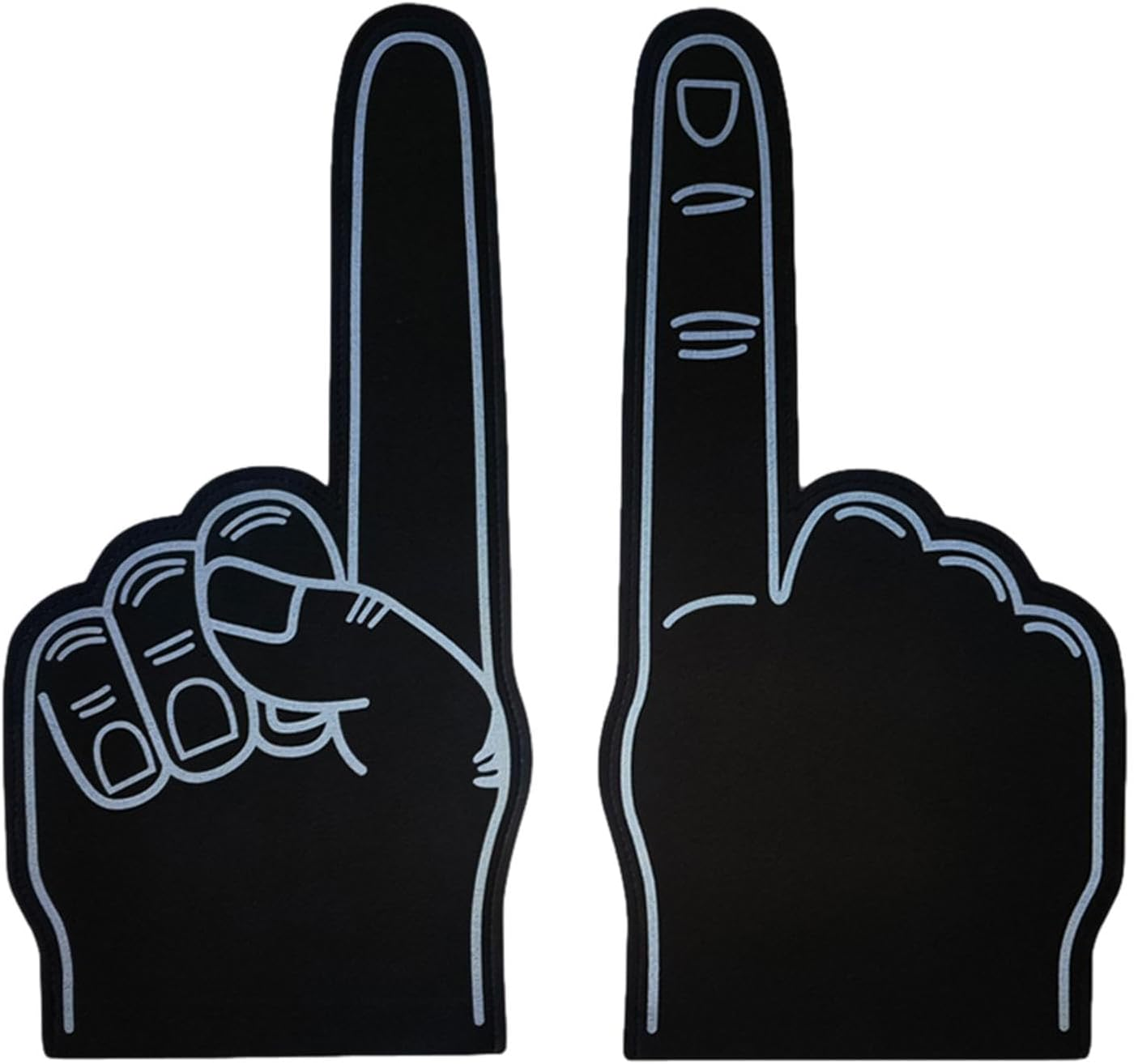 Giant Foam Finger, Giant Foam Hand, Cheer Foam Finger, Gladiators Foam Finger, Large Foam Hand Pointing Finger for Sports Fans, Eva Foam Hand Finger for Sports Events, Cheerleading Competition