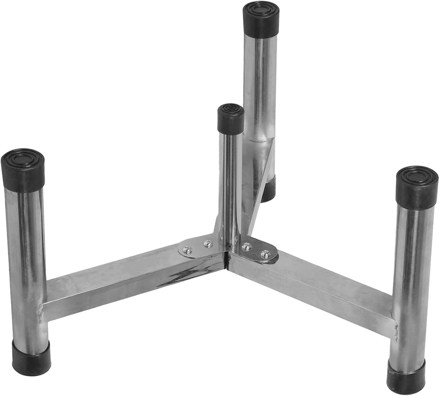 Ifundom Stainless Steel Fire Pit Stand 25Cm Tripod Fire Stove Bracket Outdoor Campfire Cooking Rack Stable Holder for Backyard Camping image number 3