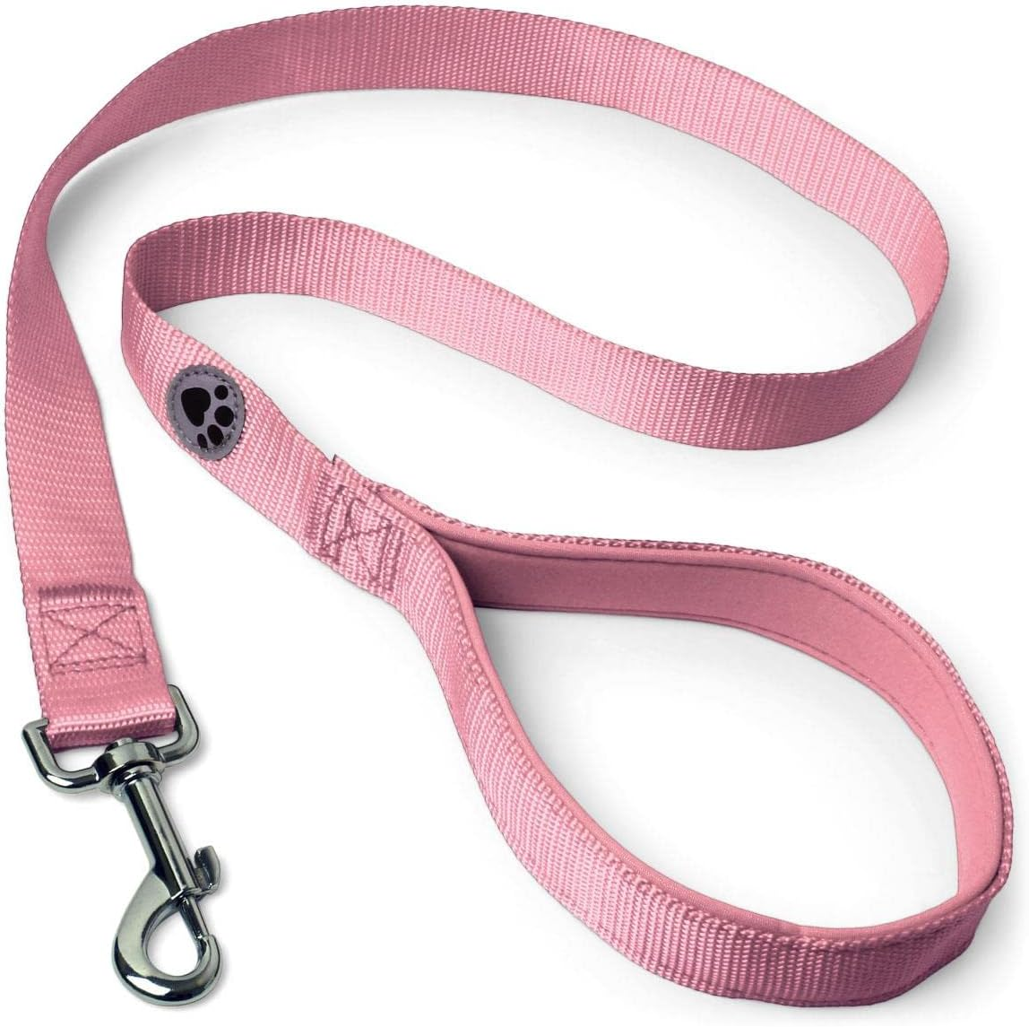 Igadgitz Home U7157 Padded Handle Dog Lead Leash - Pink -100Cm (1M) 3Ft 4"