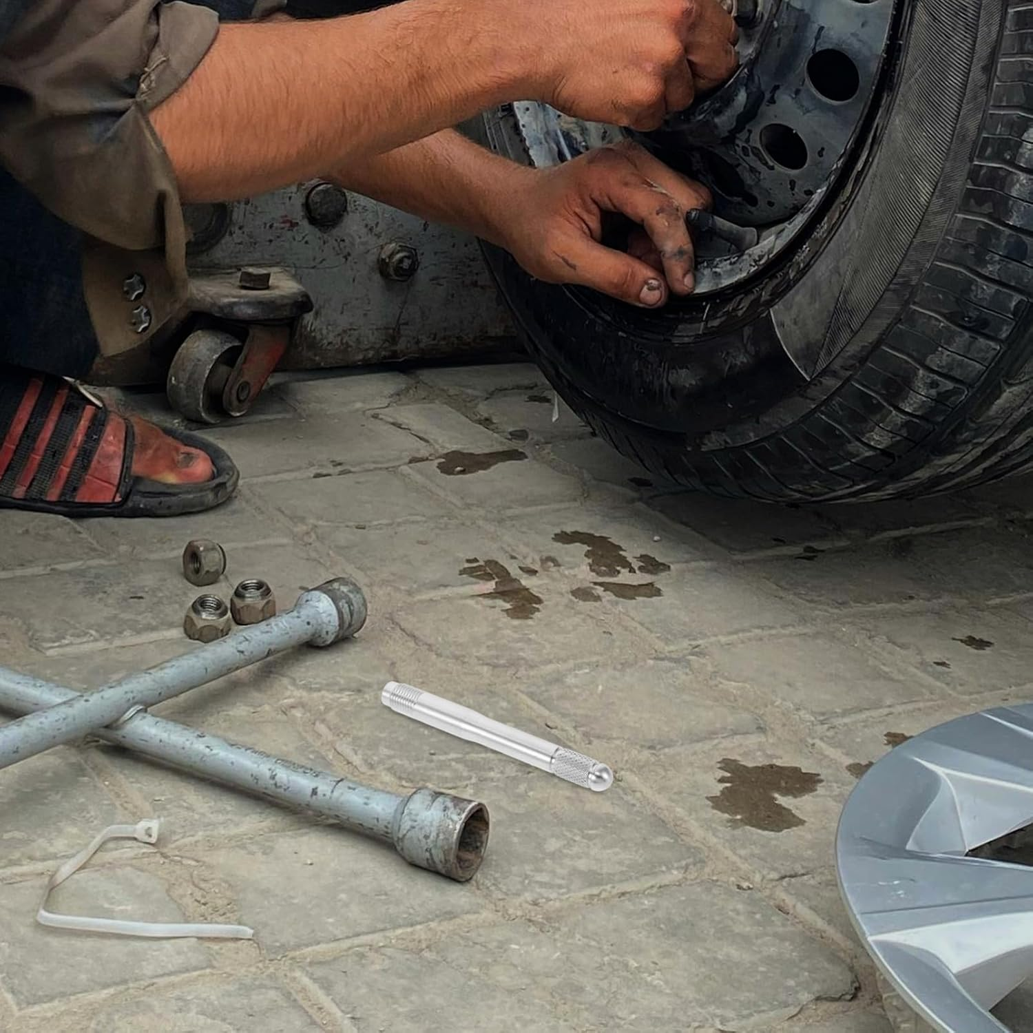 GANAZONO Wheel Alignment Pin for Automotive Tyre Wheel Repair Tools Car Maintenance Kit image number 6