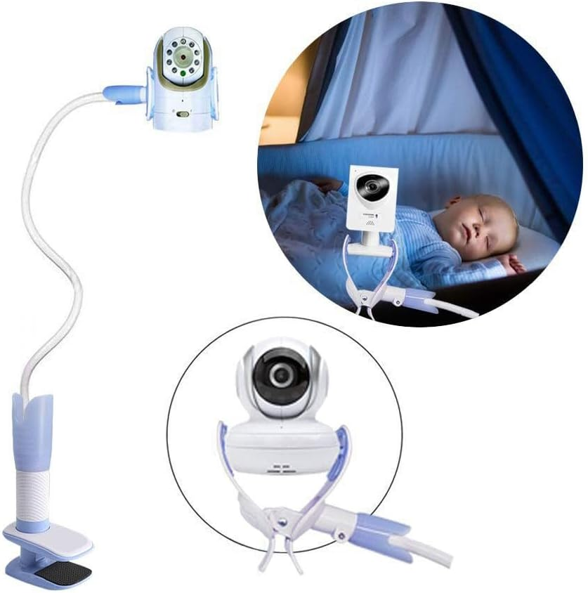 Baby Monitor Holder,Universal Baby Camera Stand for Cots,No Drilling Required,Flexible Baby Camera Mount image number 3