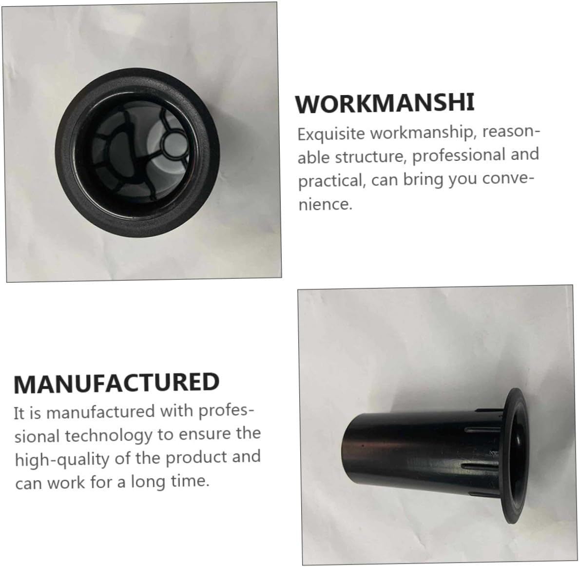 POPETPOP 20PCS Plastic Woofer Box Port Tubes High Performance Speaker Subwoofer Bass Outlet Replacement for Home Car Portable Easy Installation Noise Reduction image number 6