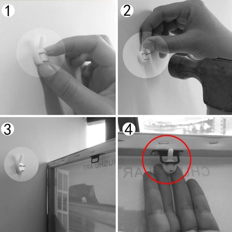 Beach Wall Art Decor Tropical Ocean Canvas Picture for Living Room White Window Frame Style Blue Seascape Paiting for Bedroom Coastal Theme Landscape for Home Office Decorations Ready to Hang(24"*36") image number 4