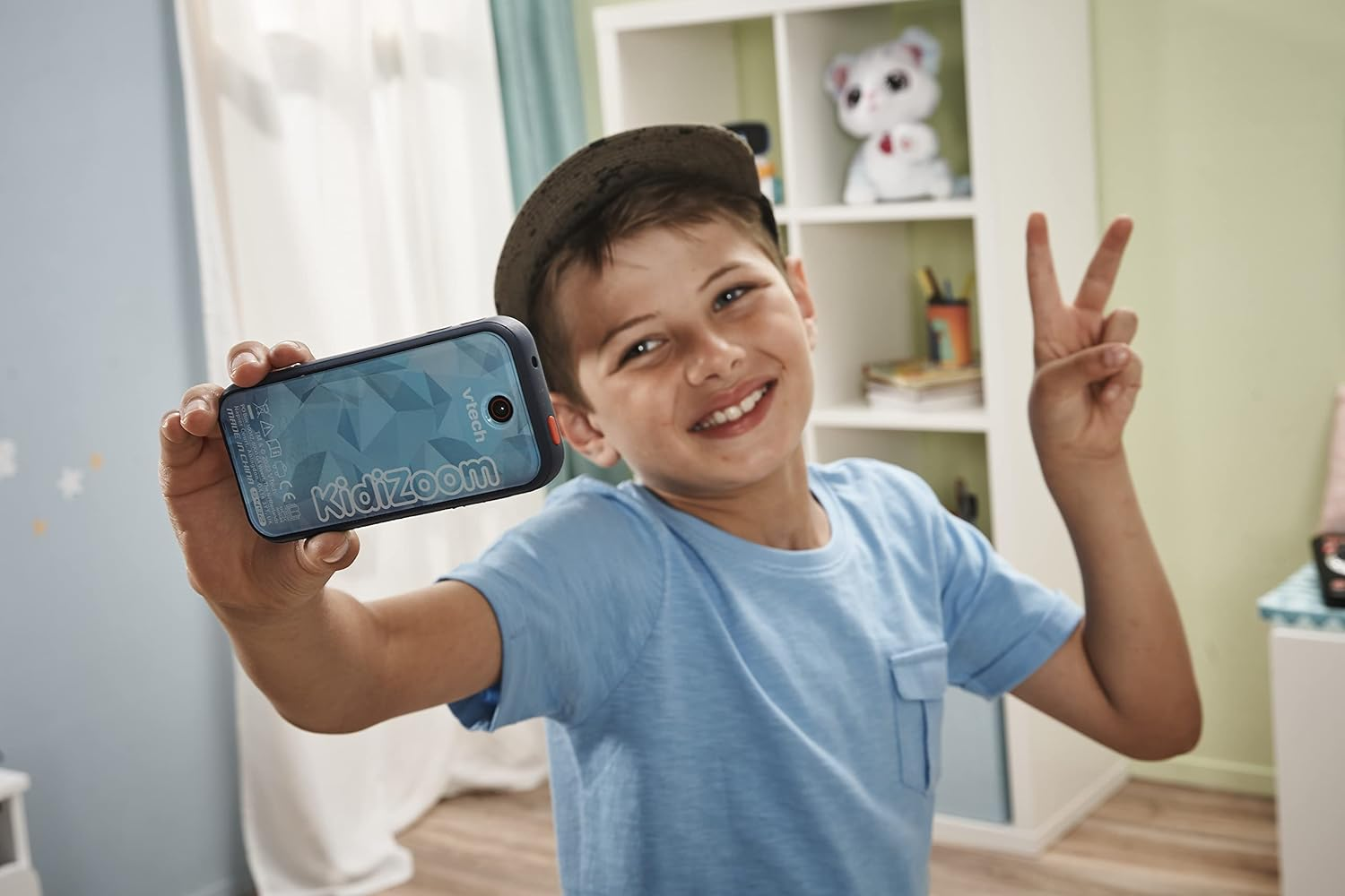 Vtech Kidizoom Snap Touch | Bluetooth Device for Kids with Camera & Games | Suitable for Boys & Girls 6+ Years | Blue image number 5