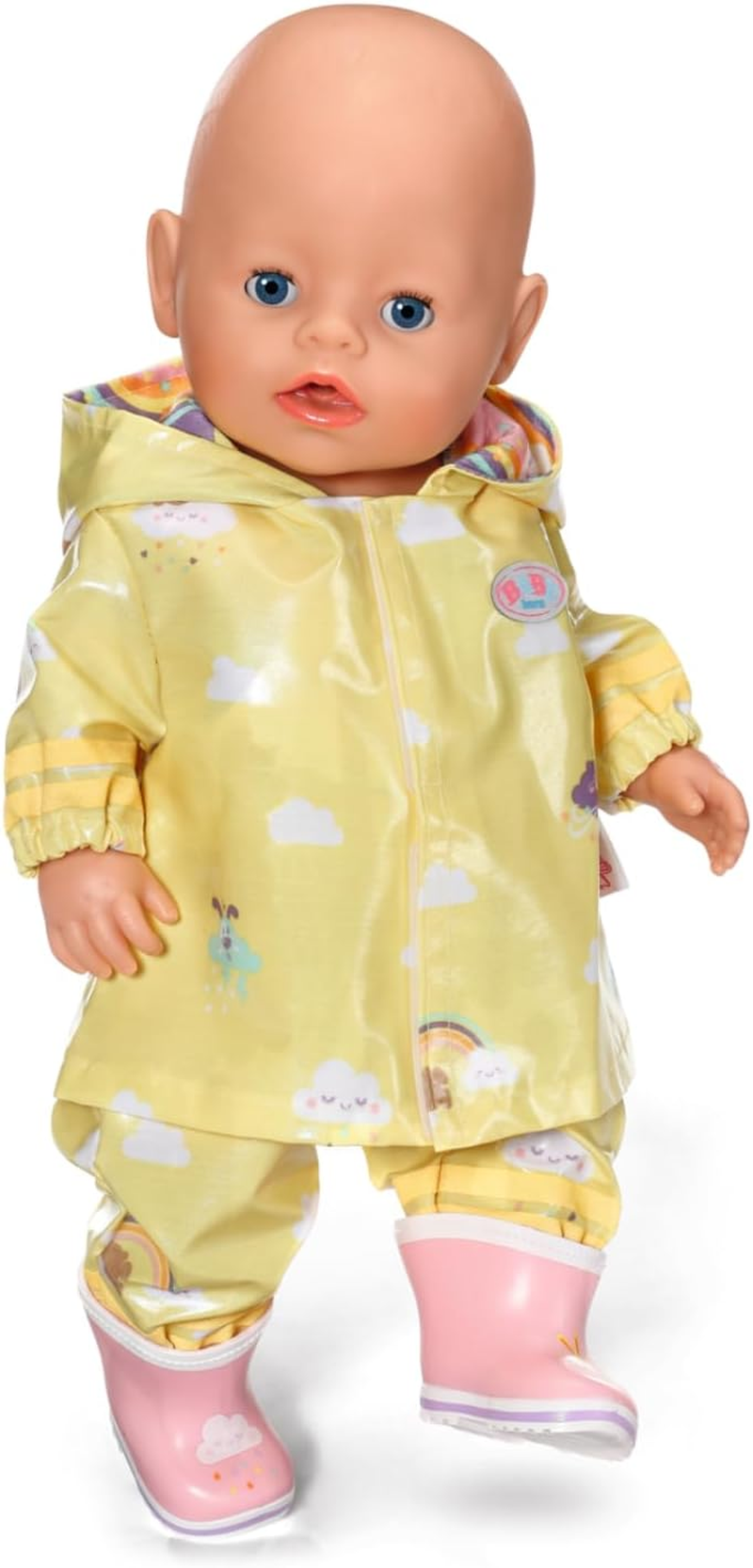 BABY Born 836460 Deluxe Regen-Oufit Mit Regenmantel